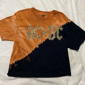 AC/DC CROPPED TEE